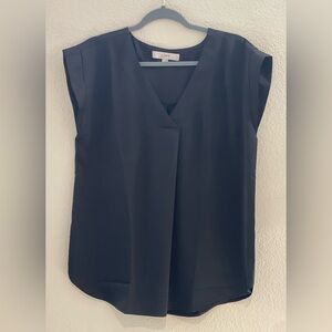LOFT Elegant Black Blouse